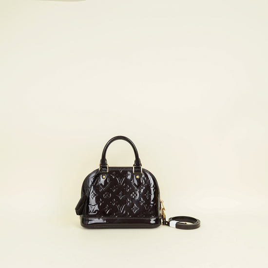 Louis Vuitton Amarante Monogram Vernis Alma BB Bag