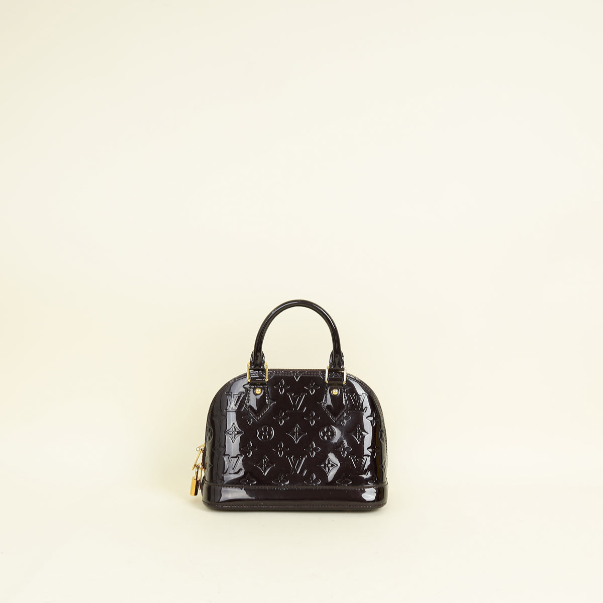 Louis Vuitton Amarante Monogram Vernis Alma BB Bag