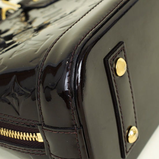 Louis Vuitton Amarante Monogram Vernis Alma BB Bag