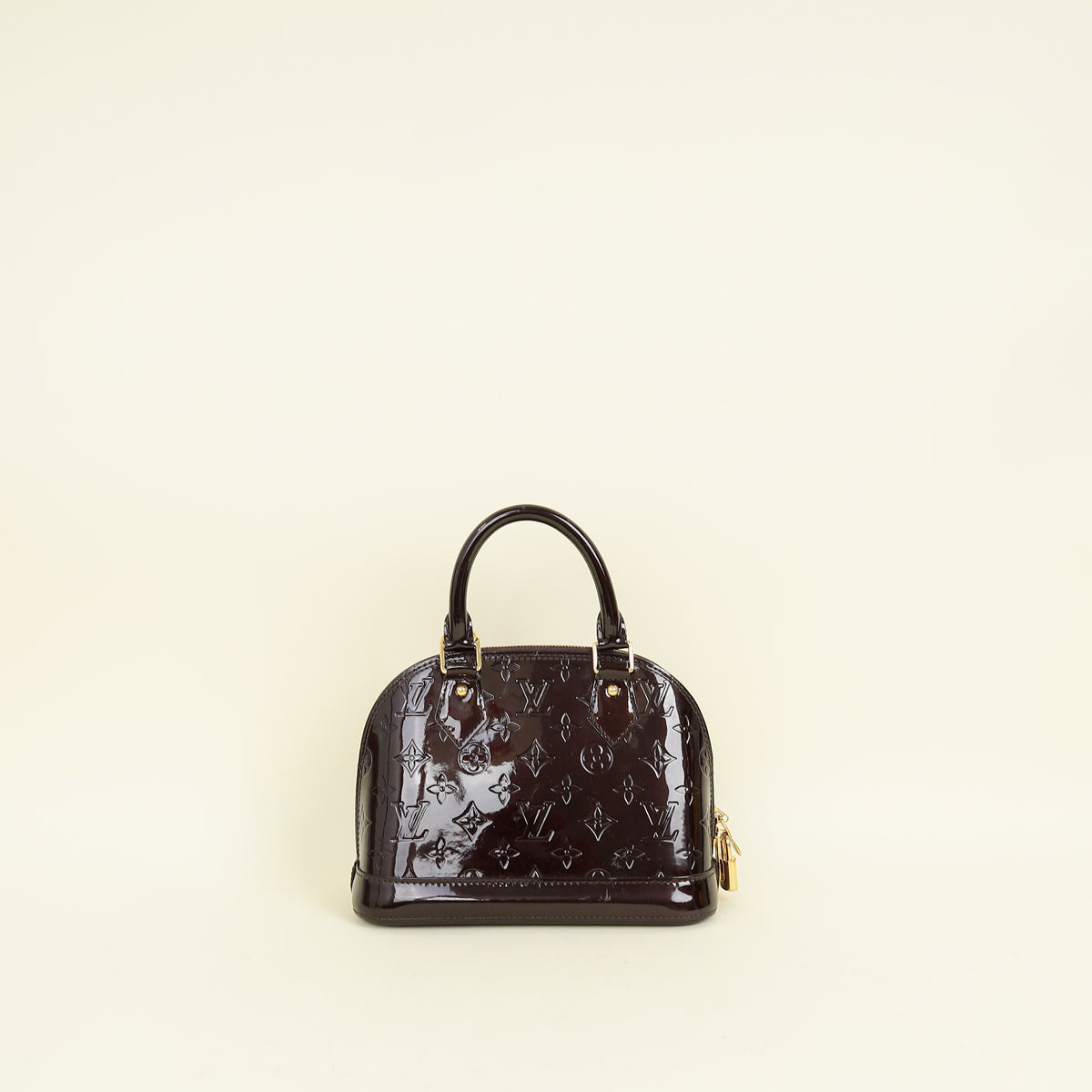 Louis Vuitton Amarante Monogram Vernis Alma BB Bag