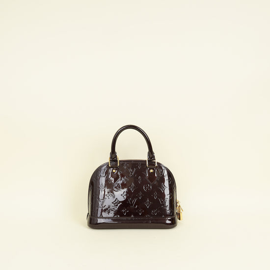 Louis Vuitton Amarante Monogram Vernis Alma BB Bag