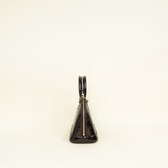 Louis Vuitton Amarante Monogram Vernis Alma BB Bag