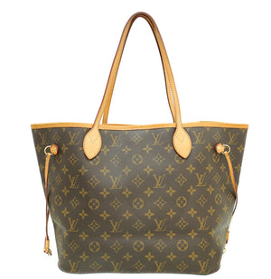 حقيبة لويس فويتون مونوغرام Neverfull MM 