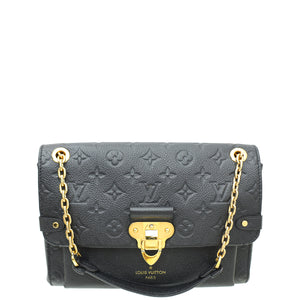 Louis Vuitton Black Monogram Empreinte Vavin PM Bag
