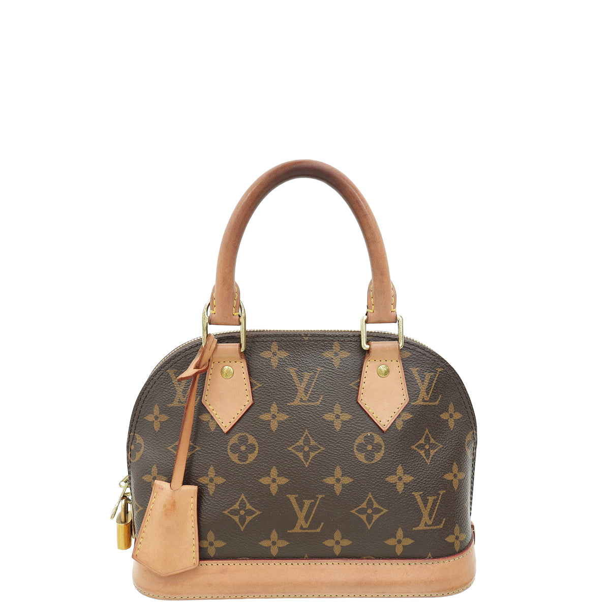 Louis Vuitton Monogram Alma BB Bag W/ R.M INITIALS-Louis Vuitton-THE CLOSET