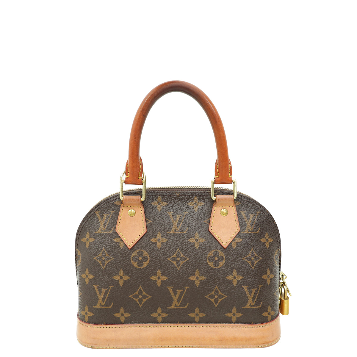 Louis Vuitton Monogram Alma BB Bag W/ R.M INITIALS-Louis Vuitton-THE CLOSET