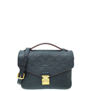 حقيبة لويس فويتون ثنائية اللون Monogram Empreinte Pochette Metis 