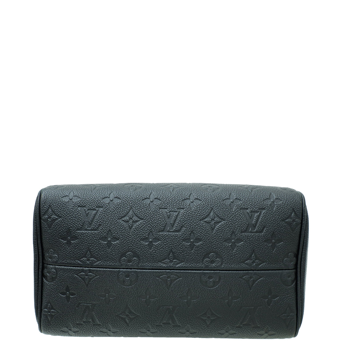 Louis Vuitton Black Monogram Empreinte Speedy 25 Bandouliere Bag W/ Twilly