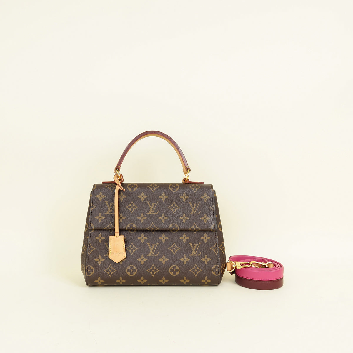 Louis Vuitton Brown Monogram Cluny MM Bag