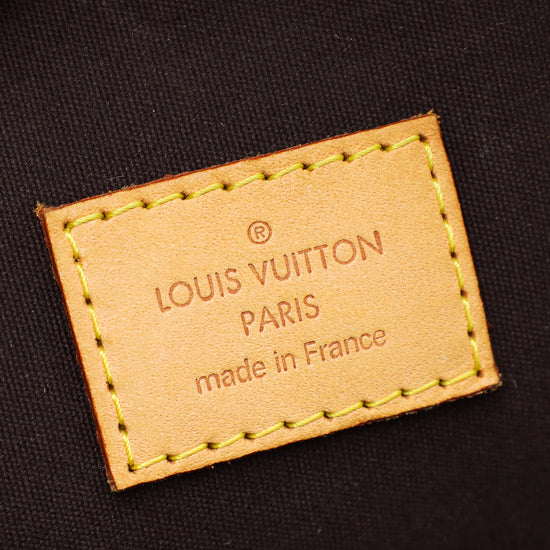 Louis Vuitton Amarante Monogram Vernis Alma GM Bag