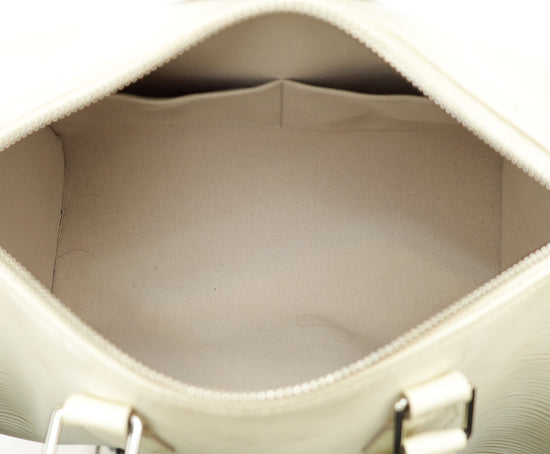 Louis Vuitton Off White Speedy 30 Bag
