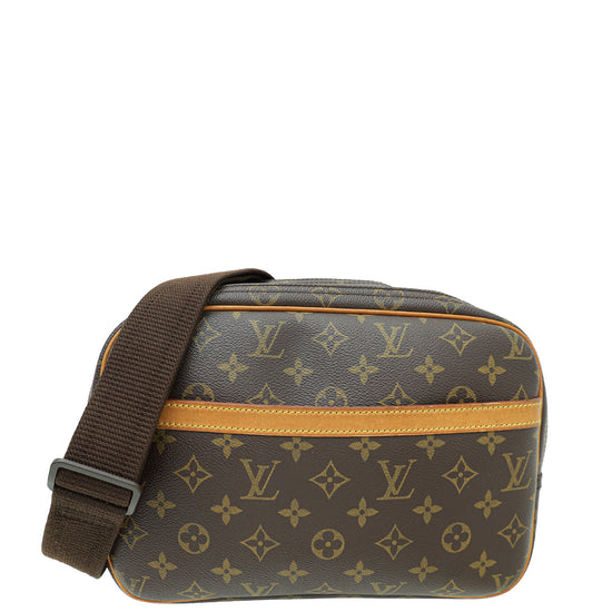 Louis Vuitton Brown Monogram Reporter PM Bag