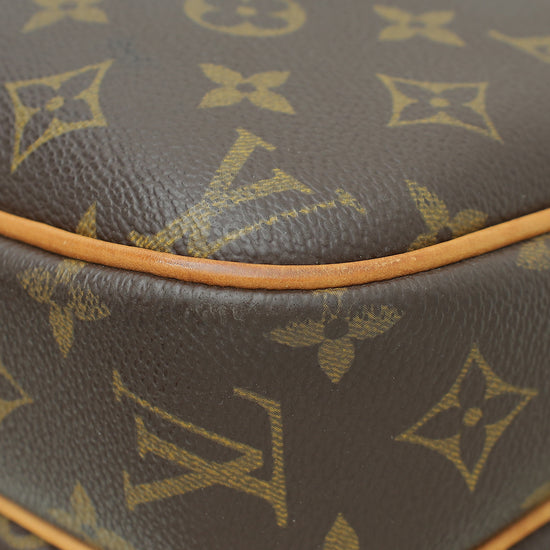 Louis Vuitton Brown Monogram Reporter PM Bag