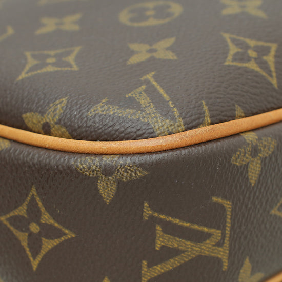 Louis Vuitton Brown Monogram Reporter PM Bag