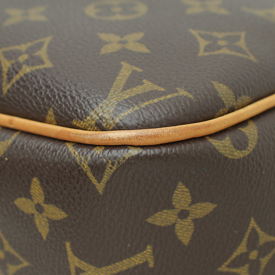 Louis Vuitton Brown Monogram Reporter PM Bag