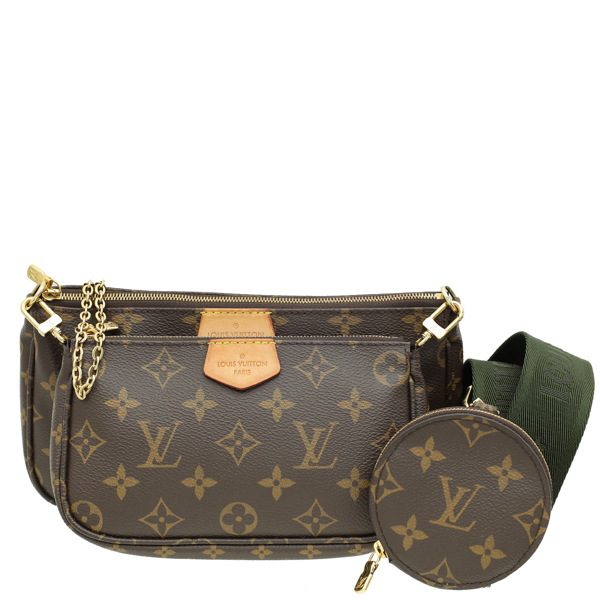 Louis Vuitton Brown Monogram Multi Pochette Accessoires