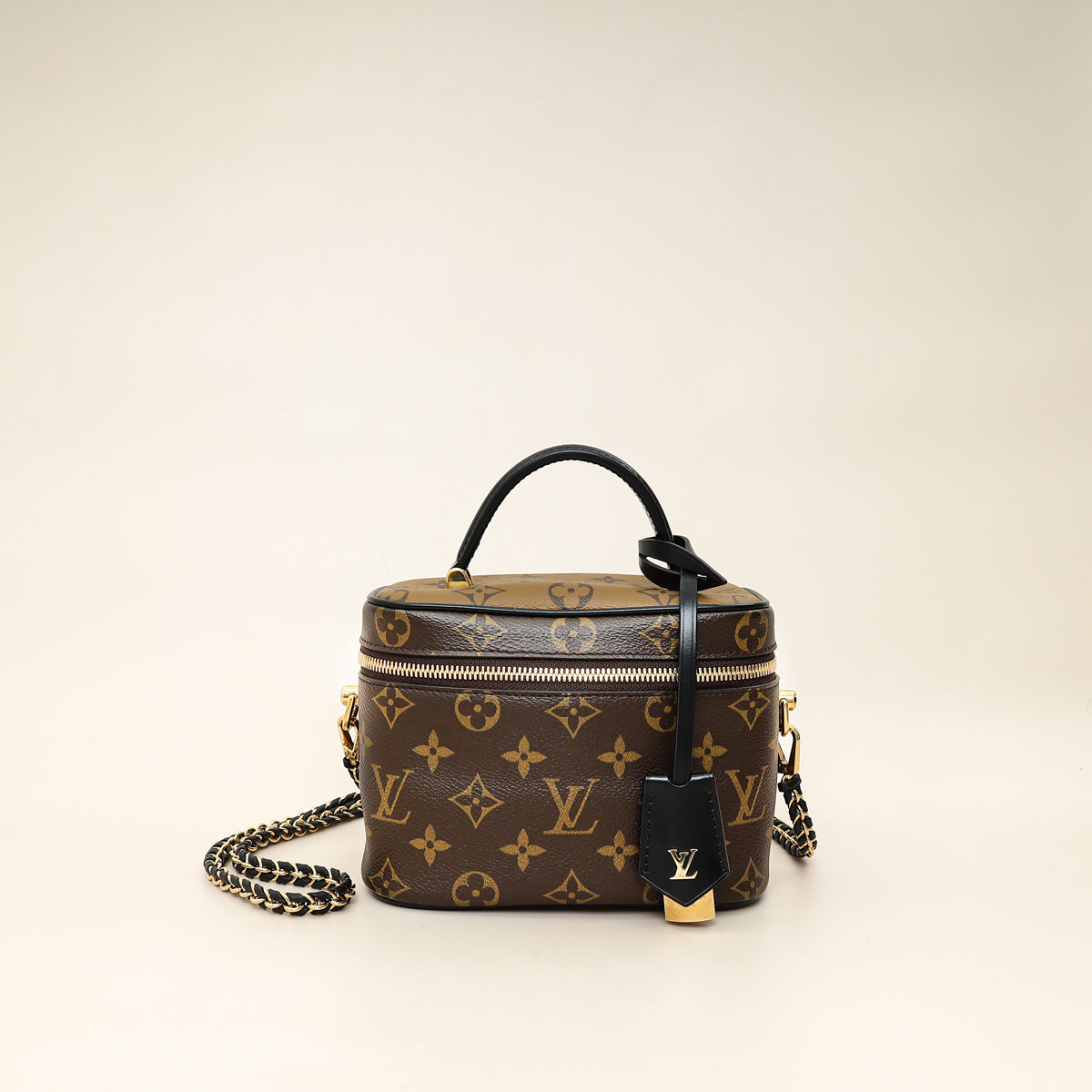 Louis Vuitton Brown Reverse Monogram Vanity PM Bag-Louis Vuitton-THE CLOSET