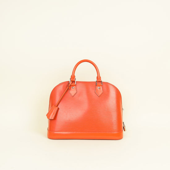 Louis Vuitton Orange PM Alma Bag