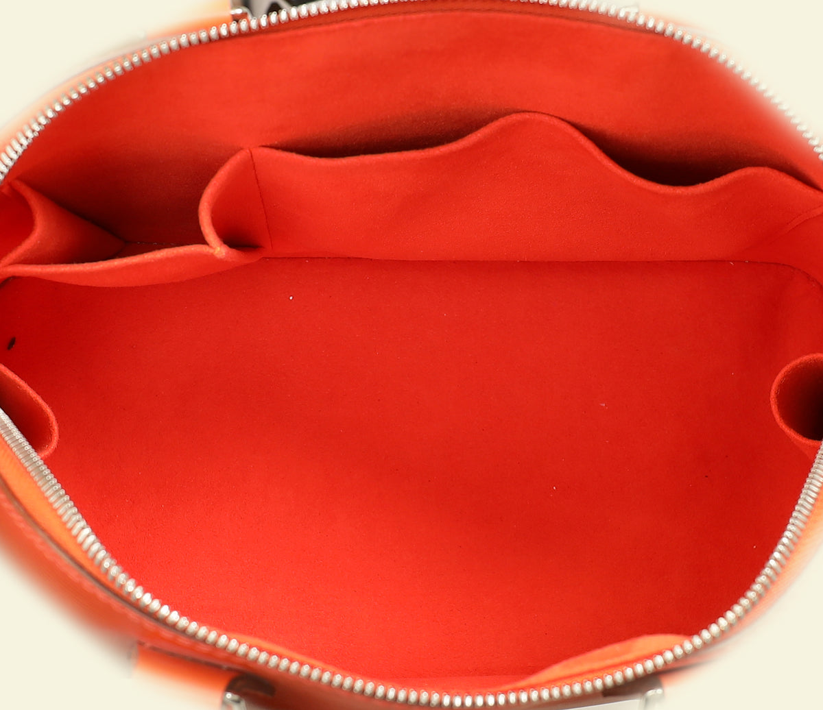 Louis Vuitton Orange PM Alma Bag