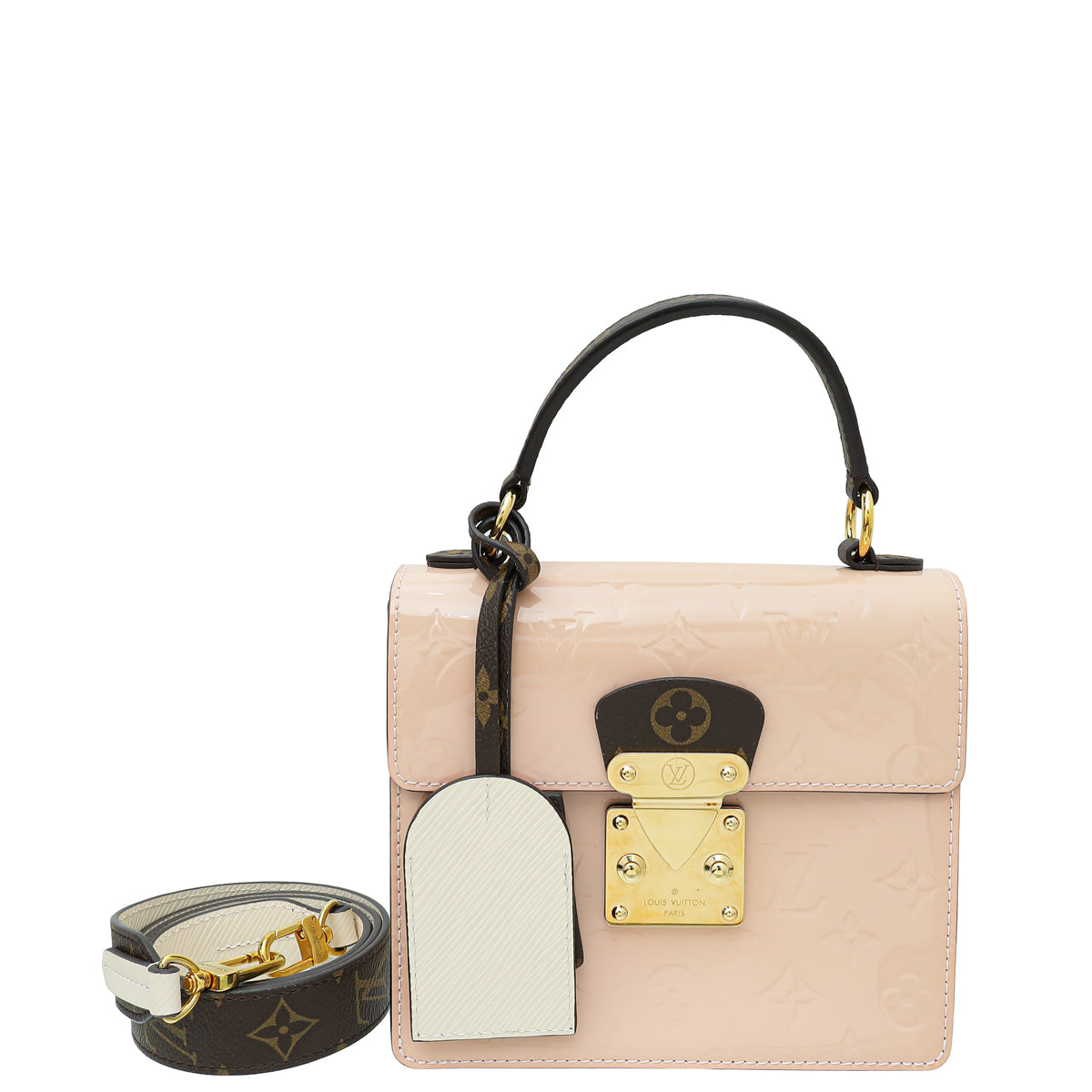 Louis Vuitton Tricolor Monogram Vernis Spring Street Bag-Louis Vuitton-THE CLOSET