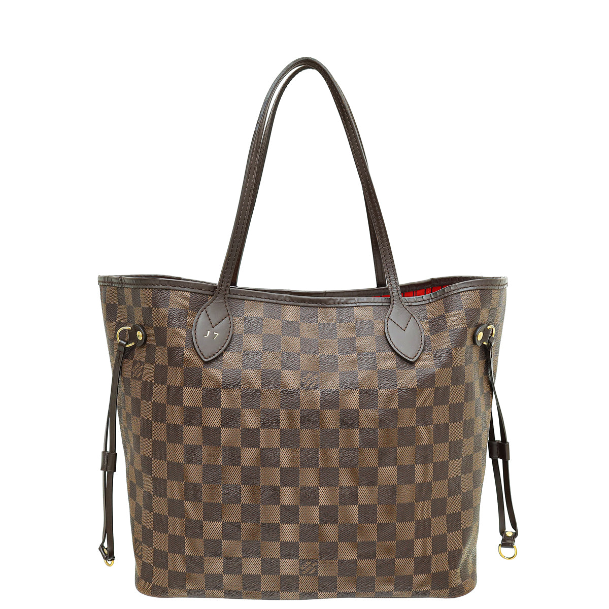 Louis Vuitton Ebene Neverfull MM Tote Bag W/ J7 Initials-Louis Vuitton-THE CLOSET