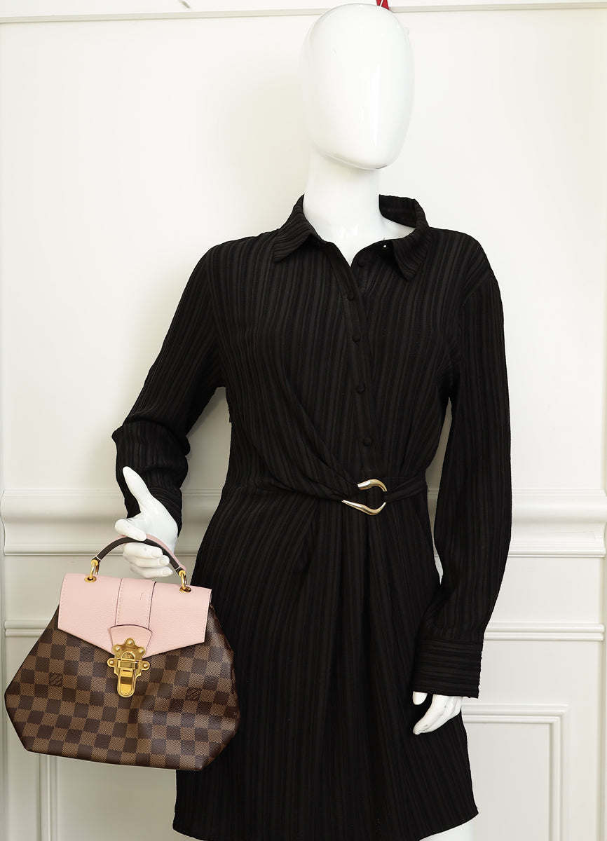 Louis Vuitton Bicolor Damier Ebene Clapton Backpack Bag