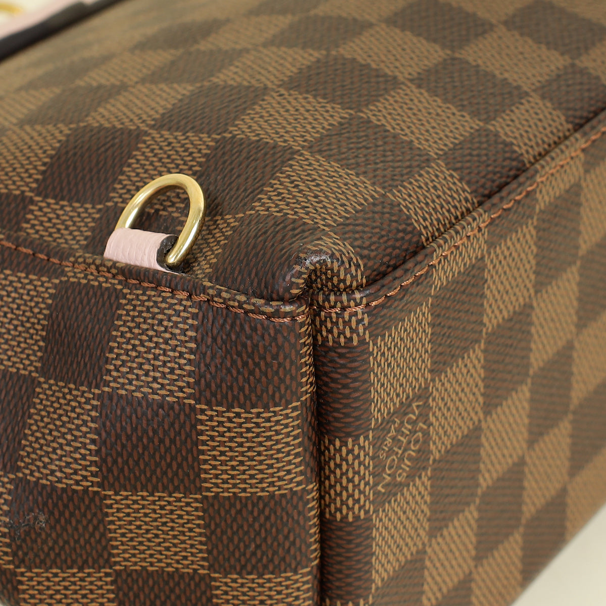 Louis Vuitton Bicolor Damier Ebene Clapton Backpack Bag
