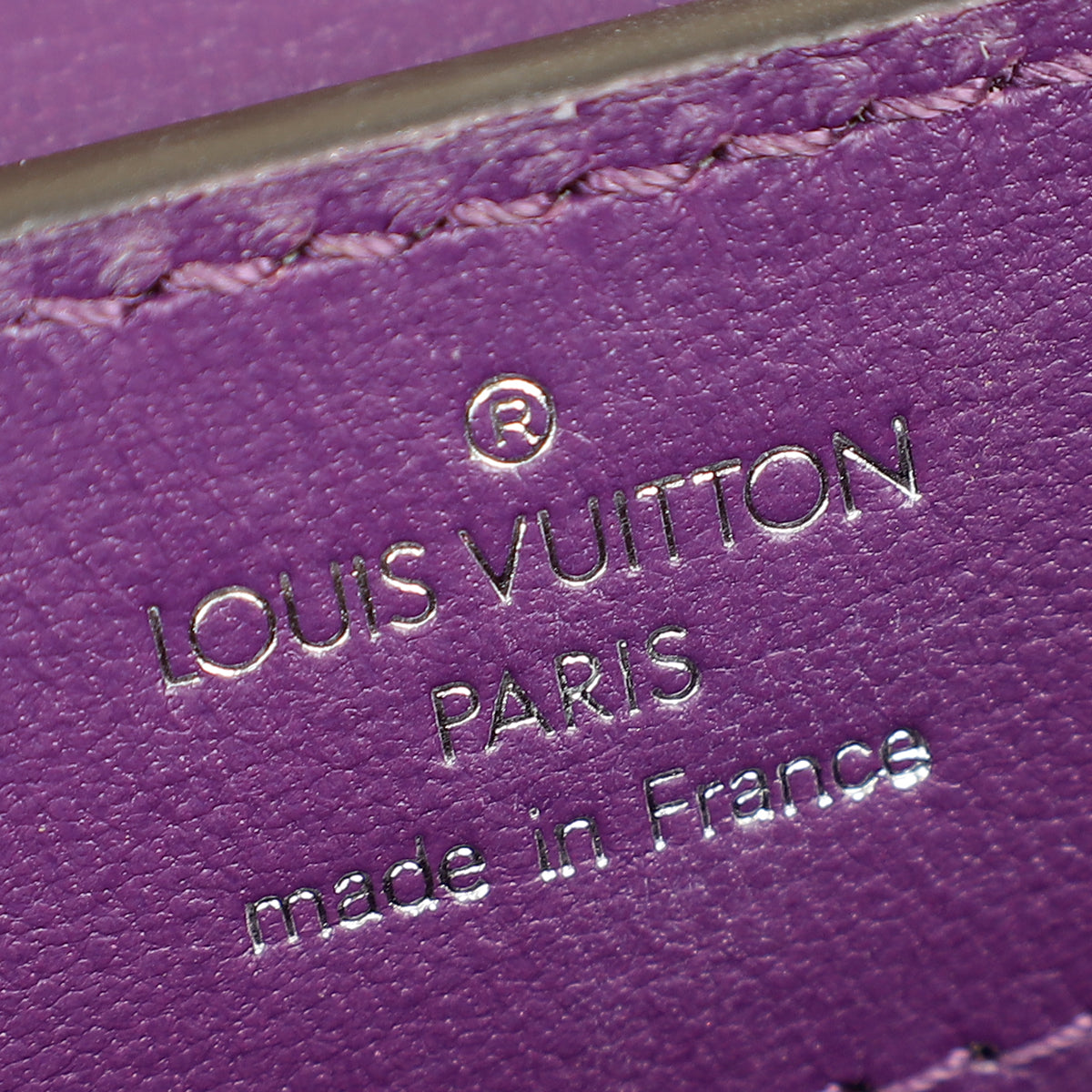 Louis Vuitton Amethyste Alligator Capucines Mini Bag
