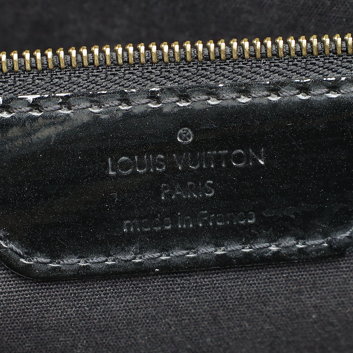 Louis Vuitton Black Monogram Vernis Brea NM MM Bag