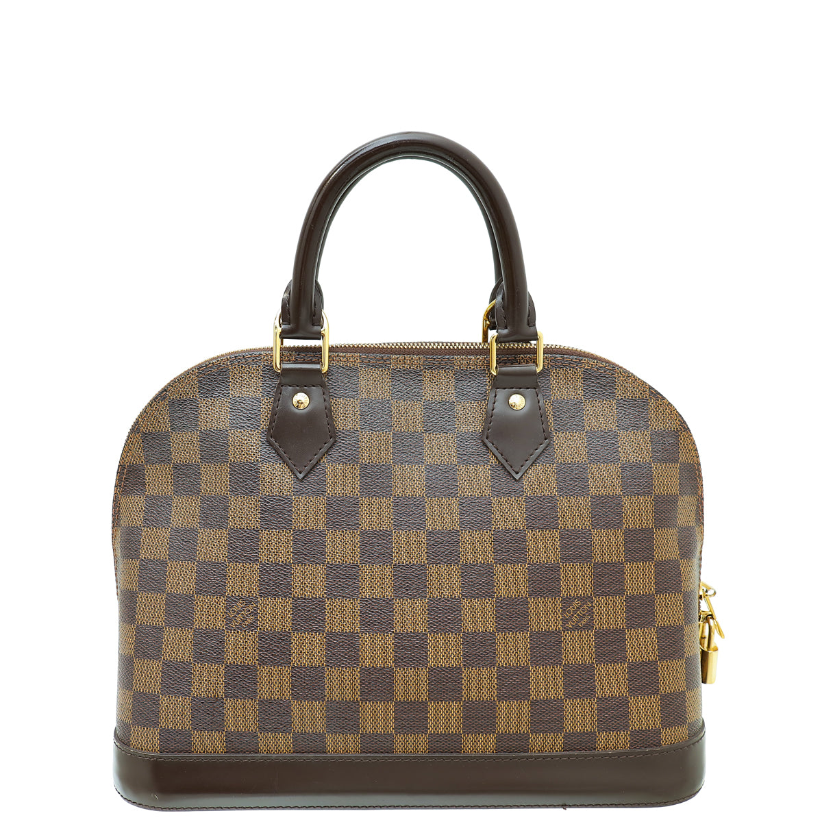 Louis Vuitton Damier Ebene Alma PM Bag W/ MAS Initials-Louis Vuitton-THE CLOSET