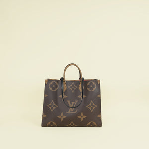 Louis Vuitton Monogram Reverse Onthego GM Bag