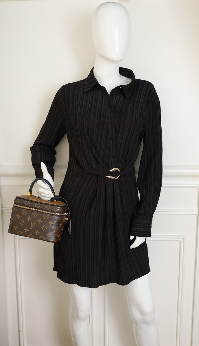 Louis VUitton Black Monogram Reverse Vanity PM Bag-Louis Vuitton-THE CLOSET