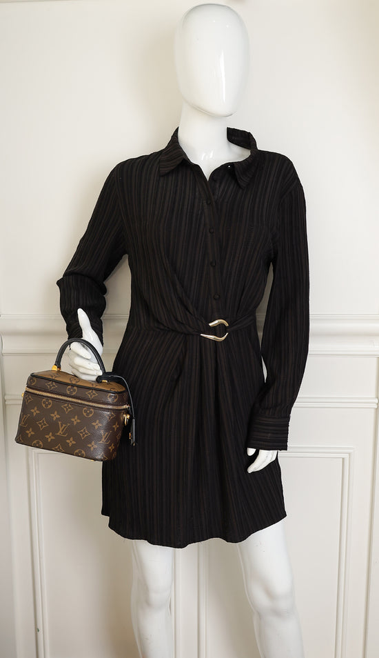 Louis VUitton Black Monogram Reverse Vanity PM Bag-Louis Vuitton-THE CLOSET