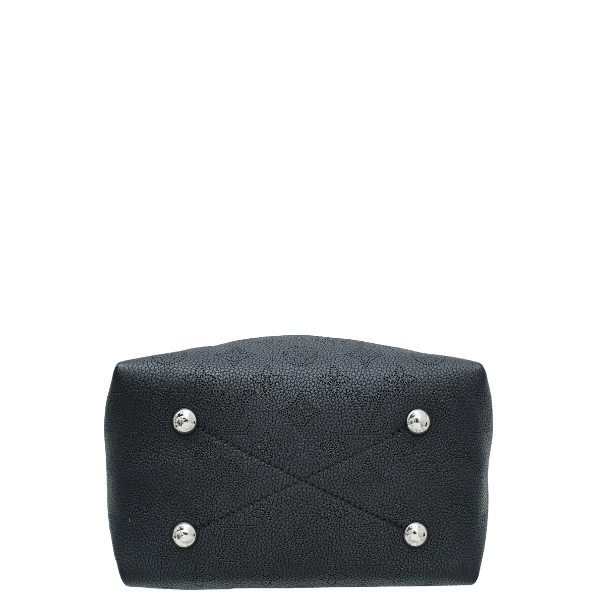 Louis Vuitton Noir Monogram Mahina Bella Bag – The Closet
