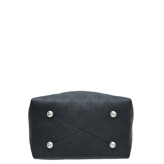 Louis Vuitton Noir Monogram Mahina Bella Bag