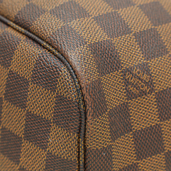 Louis Vuitton Damier Ebene Neverfull MM Bag