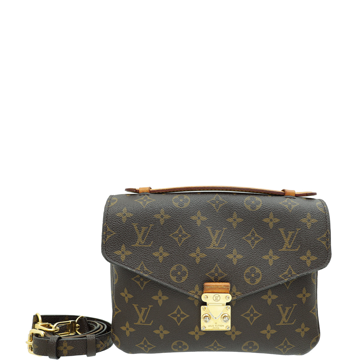 Louis Vuitton Ebene Monogram Pochette Metis Bag
