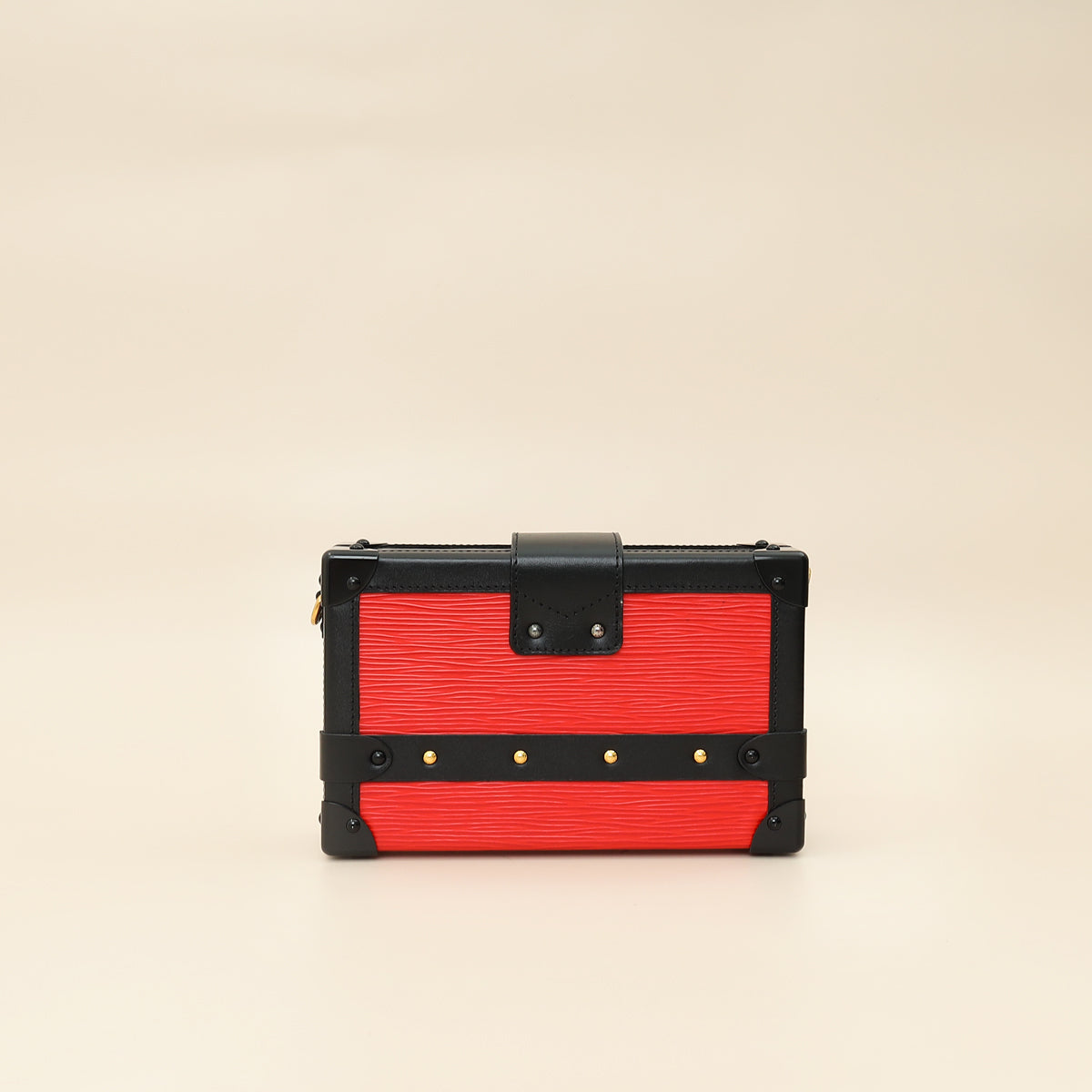 Louis Vuitton Bicolor Petite Malle Small Clutch-Louis Vuitton-THE CLOSET