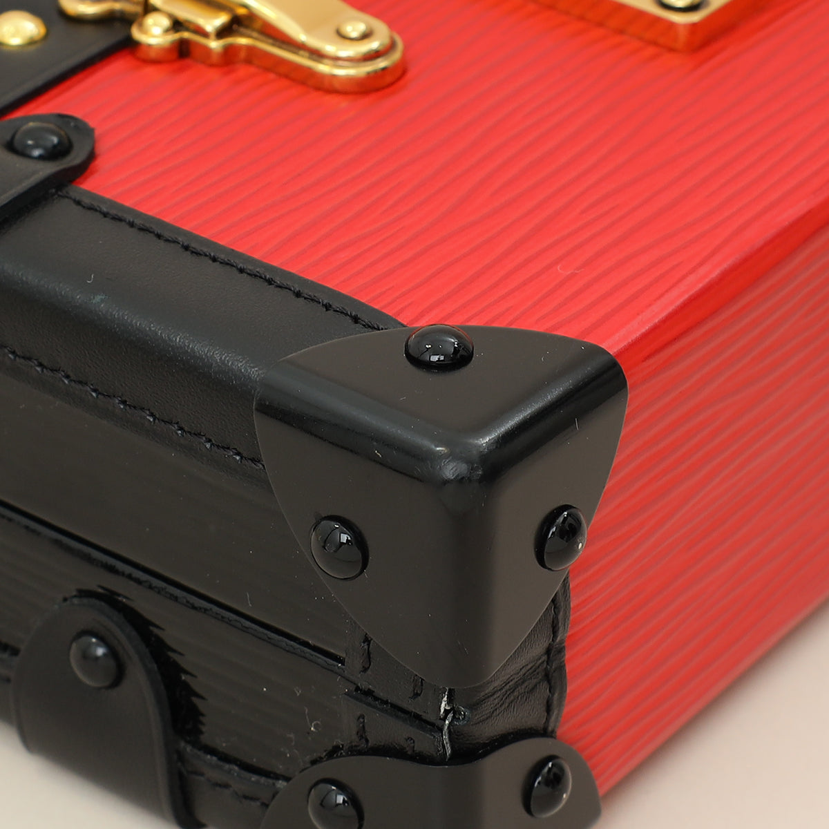 Louis Vuitton Bicolor Petite Malle Small Clutch-Louis Vuitton-THE CLOSET