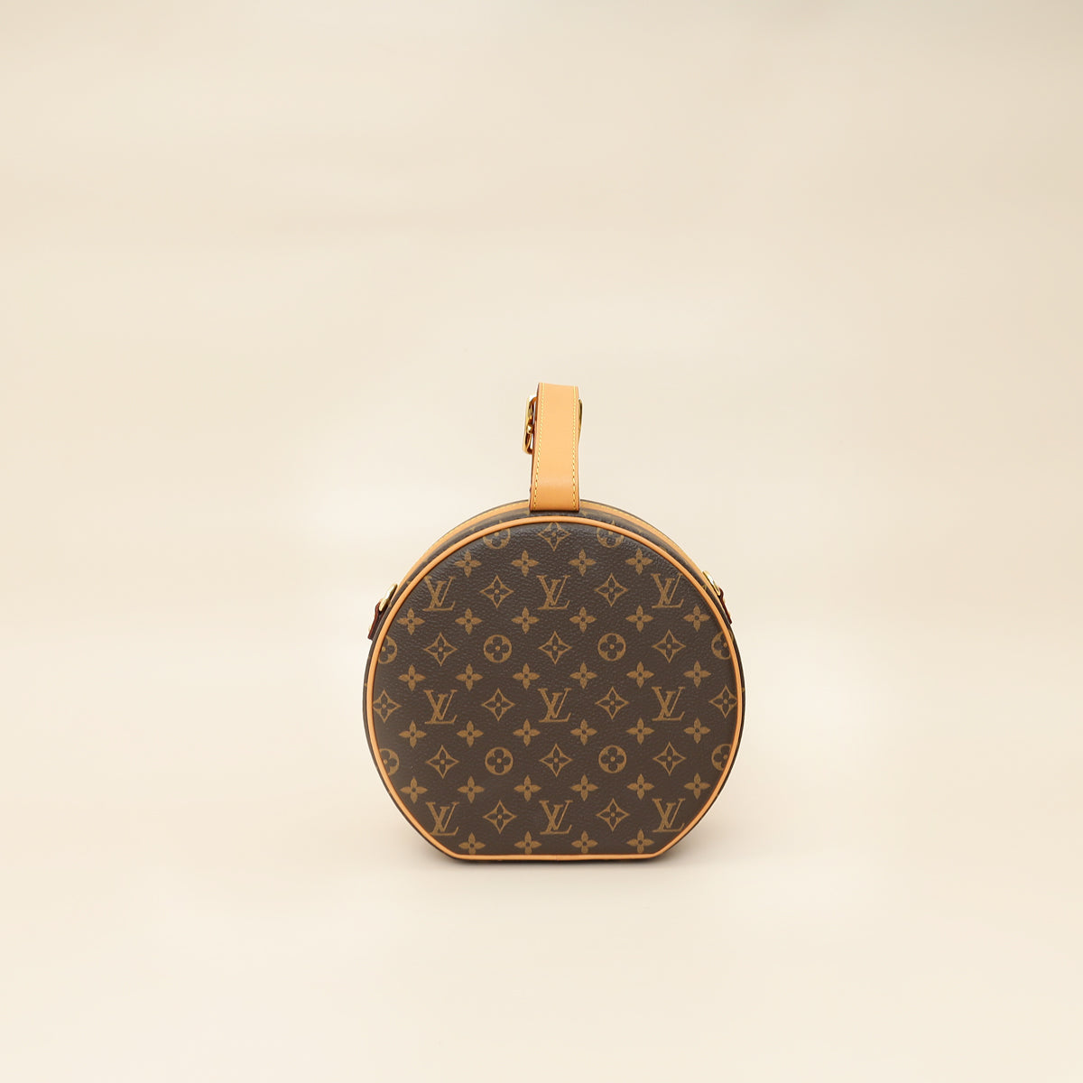 Louis Vuitton Brown Monogram Petite Boite Chapeau Bag-Louis Vuitton-THE CLOSET