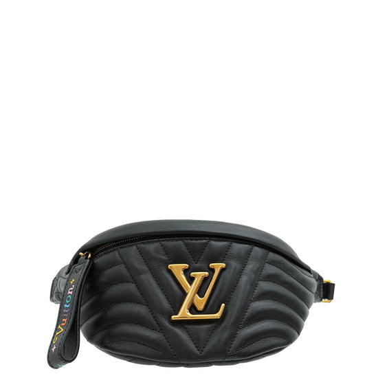 Load image into Gallery viewer, Louis Vuitton Black New Wave Bumbag
