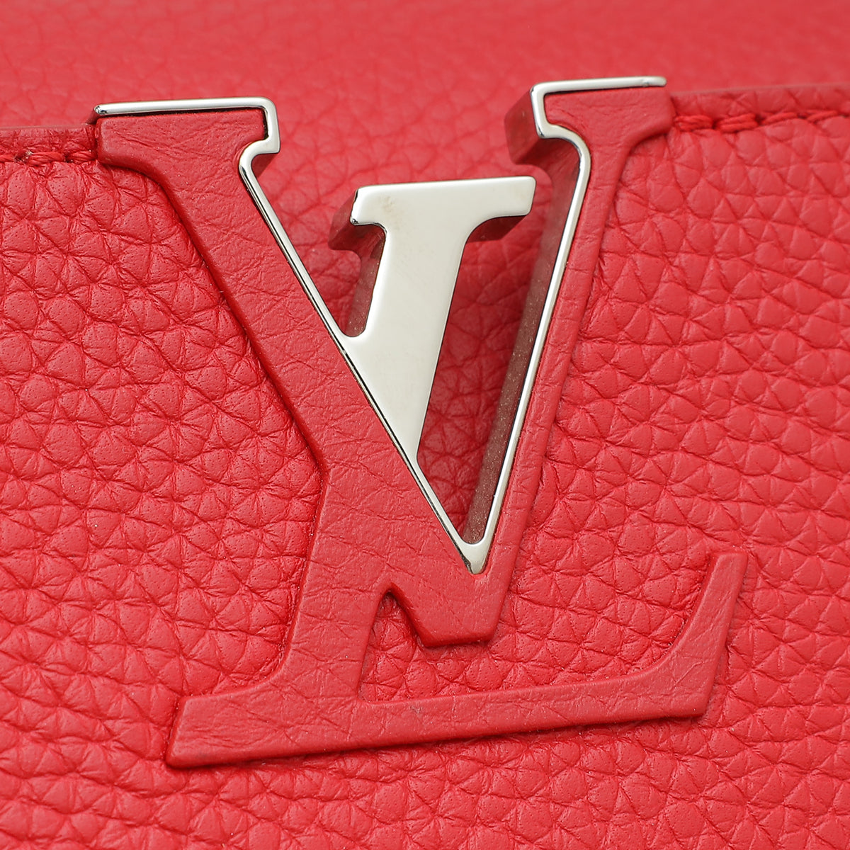 Louis Vuitton Scarlett Capucines MM Bag W/ Python Handle