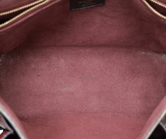 Louis Vuitton Ebene Vavin PM Bordeaux Bag