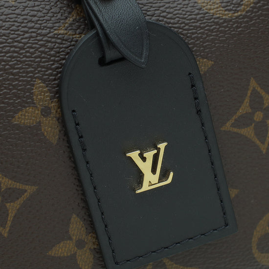 Louis Vuitton Monogram Black Petite Malle Souple Bag