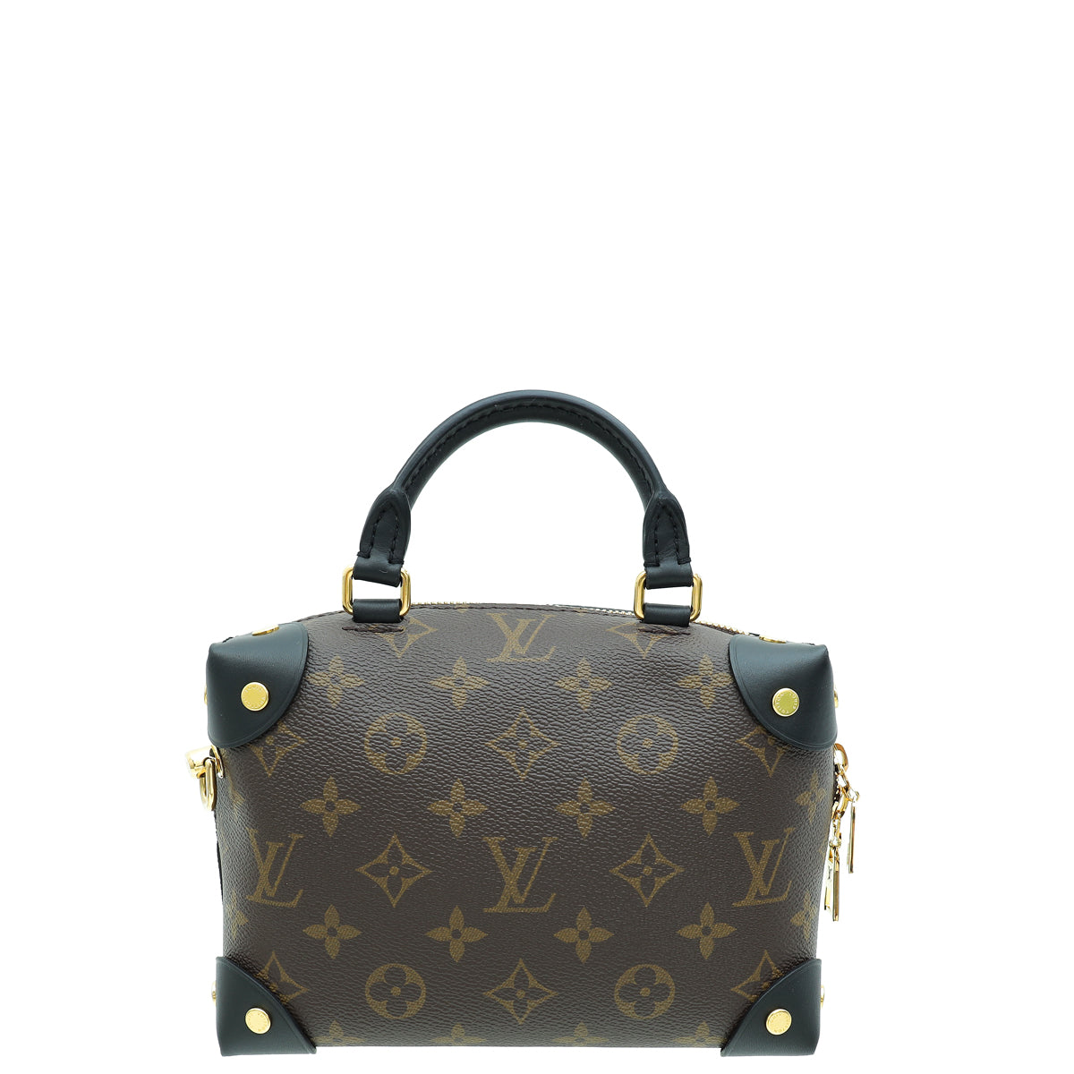 Louis Vuitton Monogram Black Petite Malle Souple Bag-Louis Vuitton-THE CLOSET