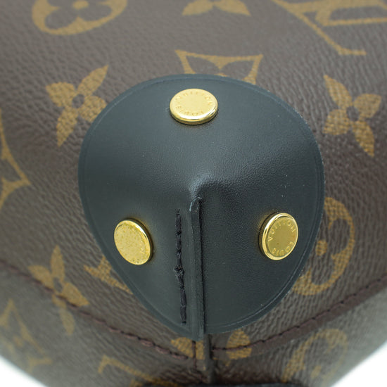 Louis Vuitton Monogram Black Petite Malle Souple Bag