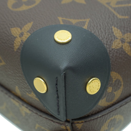 Louis Vuitton Monogram Black Petite Malle Souple Bag