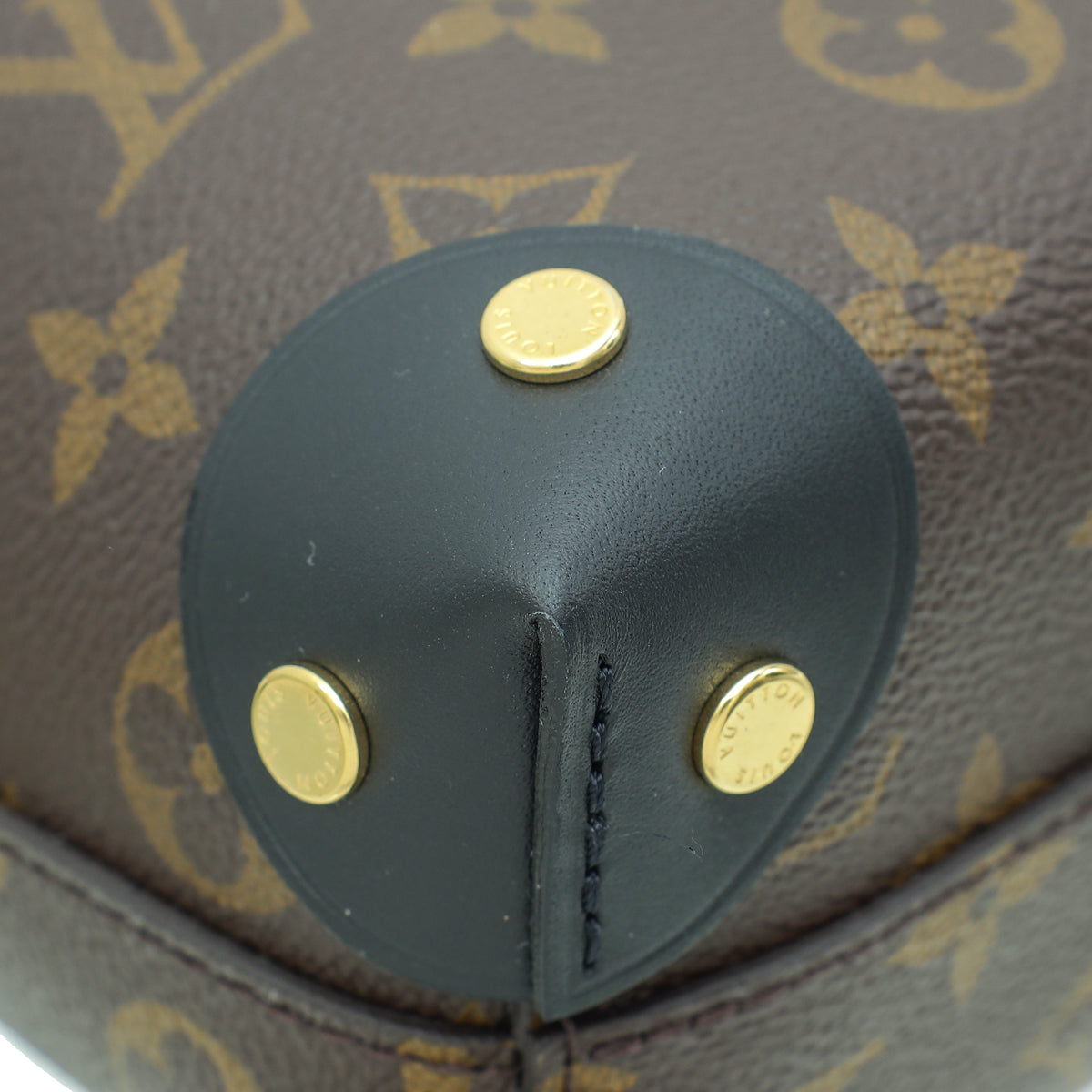 Louis Vuitton Monogram Black Petite Malle Souple Bag