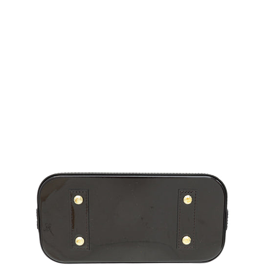Louis Vuitton Amarante Monogram Vernis Alma BB Bag-Louis Vuitton-THE CLOSET