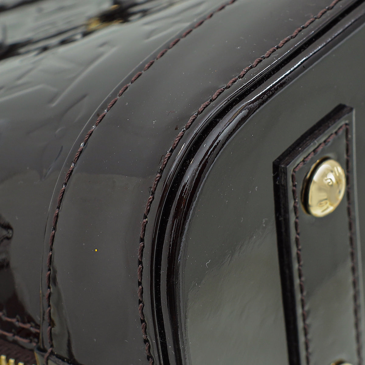 Louis Vuitton Amarante Monogram Vernis Alma BB Bag-Louis Vuitton-THE CLOSET